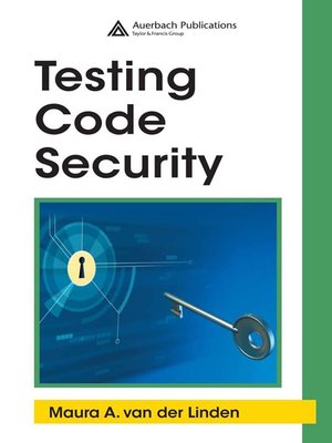 cover image of Testing Code Security